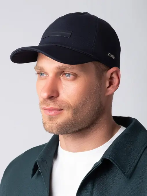 Бейсболка из хлопка и шерсти ZEGNA
