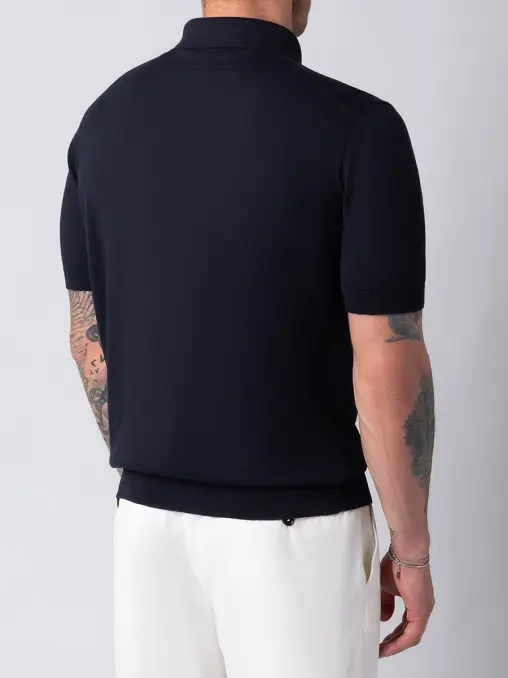 Поло хлопковое ZEGNA
