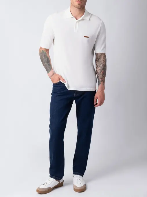 Поло хлопковое ZEGNA