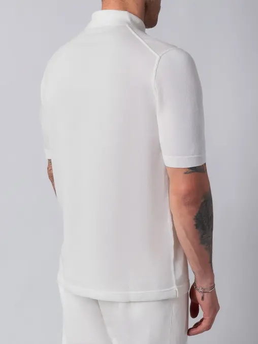 Поло хлопковое ZEGNA