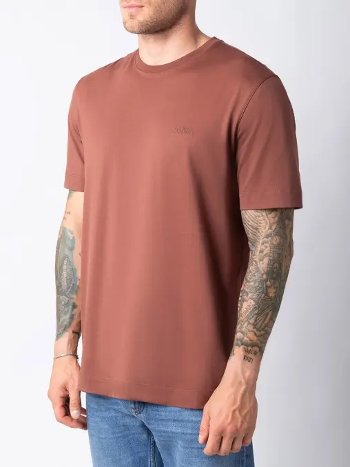 Футболка хлопковая ZEGNA