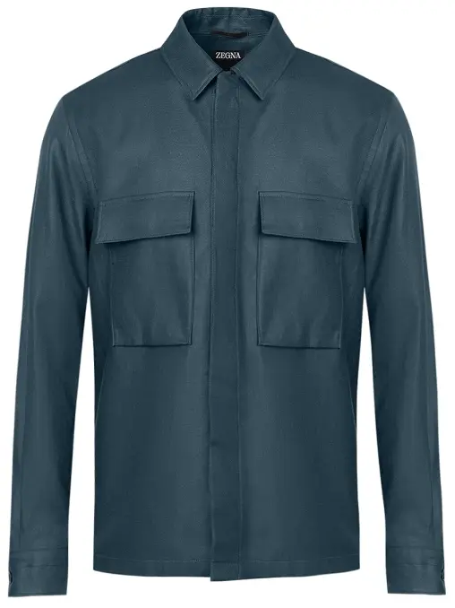 Рубашка льняная ZEGNA