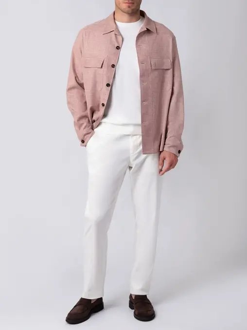 Рубашка однотонная ZEGNA