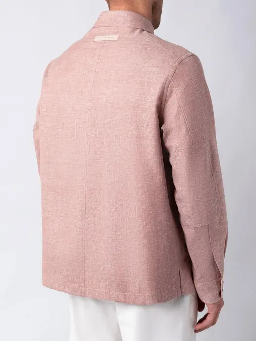 Рубашка однотонная ZEGNA