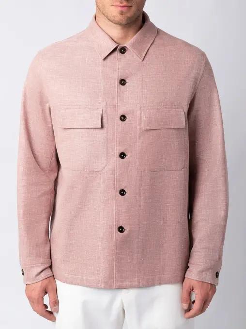 Рубашка однотонная ZEGNA