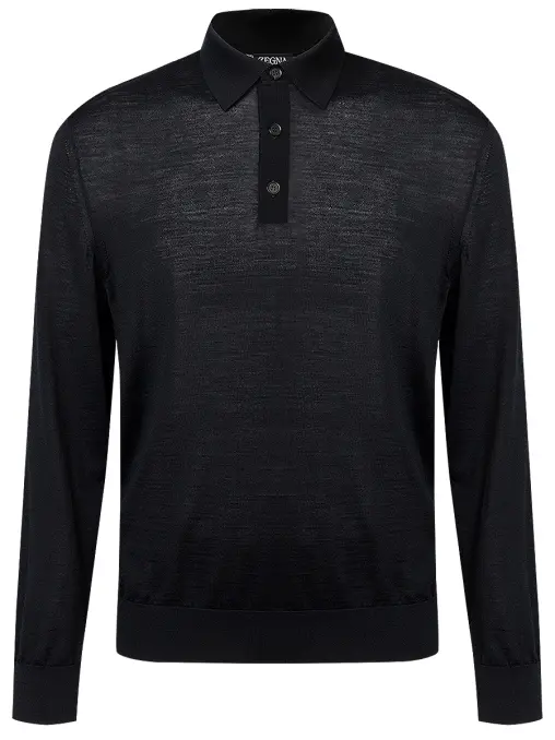 Поло шерстяное ZEGNA