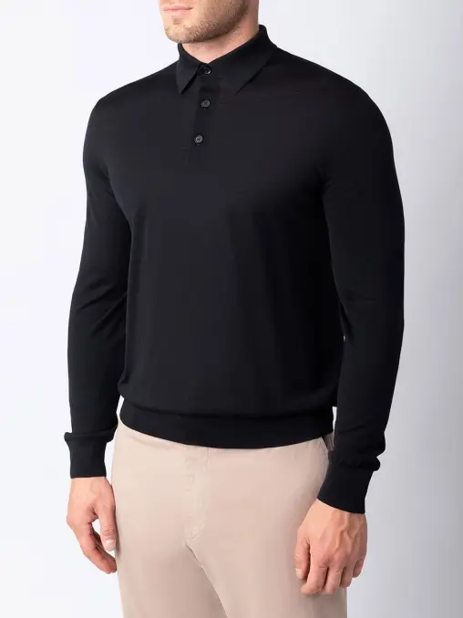 Поло шерстяное ZEGNA