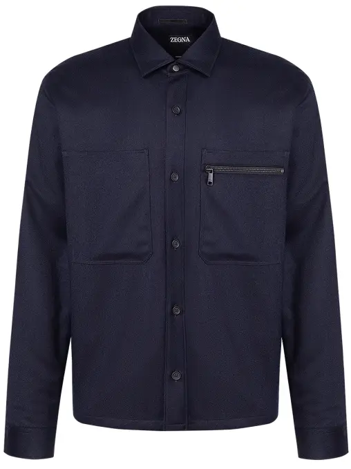 Рубашка шерстяная ZEGNA