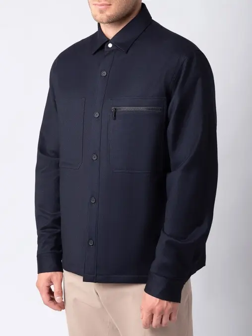 Рубашка шерстяная ZEGNA