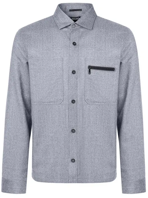 Рубашка шерстяная ZEGNA