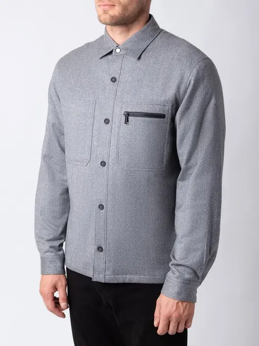 Рубашка шерстяная ZEGNA