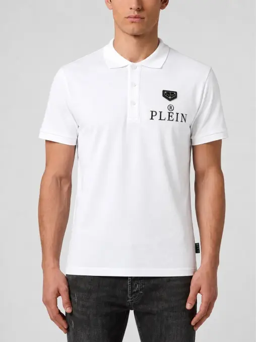 Поло хлопковое PHILIPP PLEIN