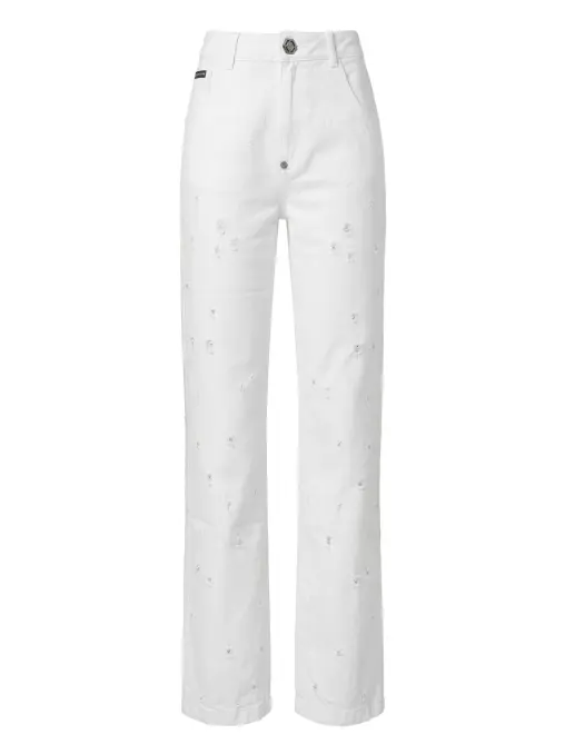 Джинсы хлопковые PHILIPP PLEIN