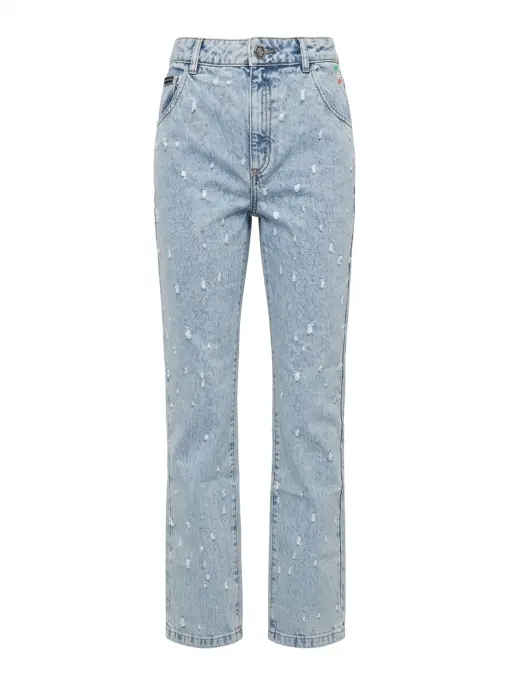 Джинсы хлопковые PHILIPP PLEIN