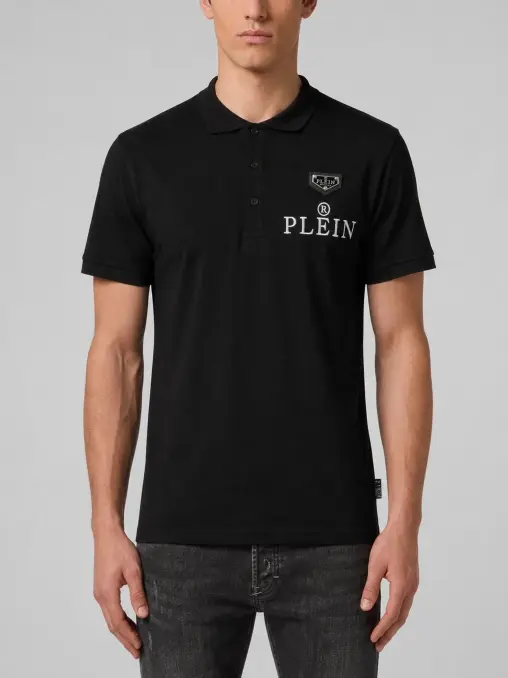 Поло хлопковое PHILIPP PLEIN