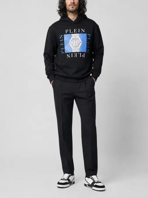Худи хлопковое PHILIPP PLEIN