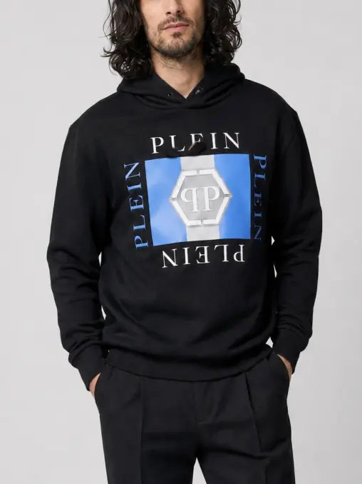 Худи хлопковое PHILIPP PLEIN