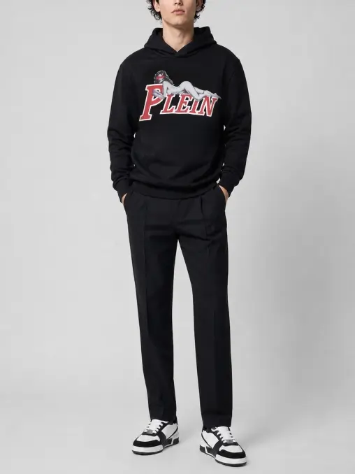 Худи хлопковое PHILIPP PLEIN