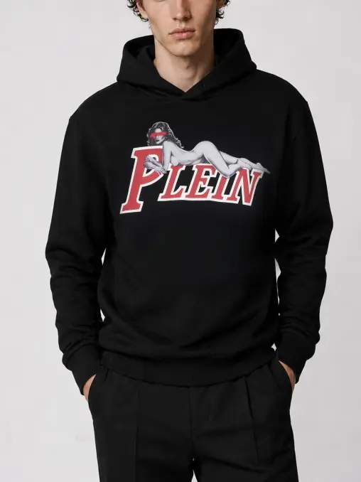 Худи хлопковое PHILIPP PLEIN