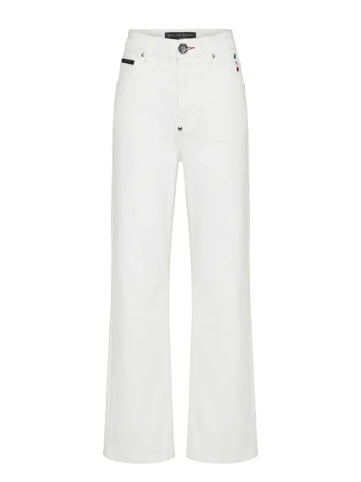 Джинсы хлопковые PHILIPP PLEIN
