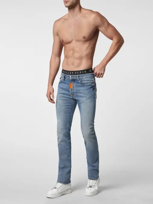 Скинни хлопковые PHILIPP PLEIN
