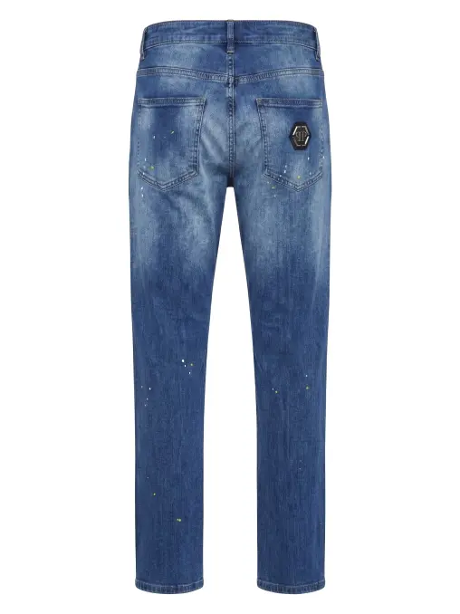 Джинсы хлопковые PHILIPP PLEIN