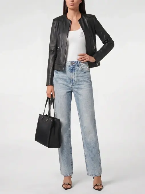 Джинсы хлопковые PHILIPP PLEIN