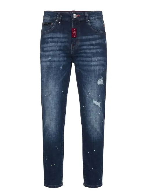 Джинсы хлопковые PHILIPP PLEIN