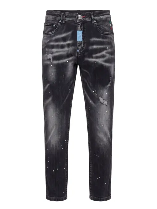 Джинсы хлопковые PHILIPP PLEIN