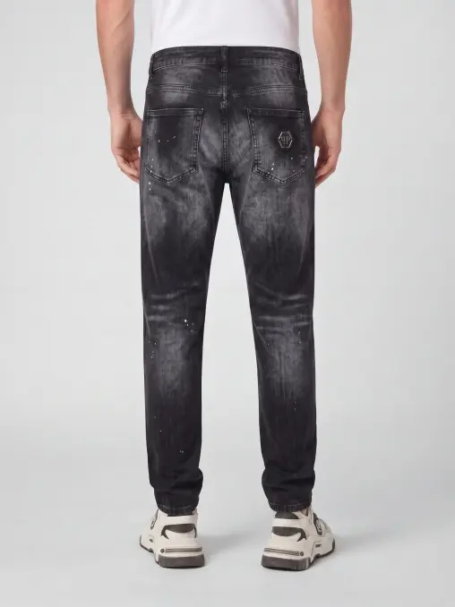 Джинсы хлопковые PHILIPP PLEIN