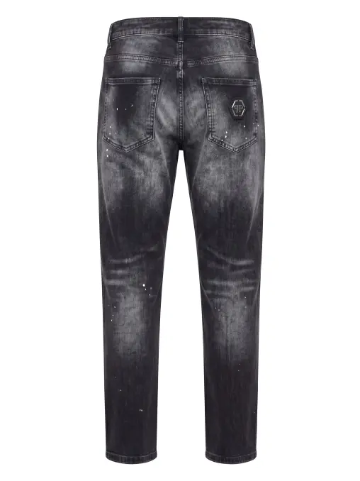 Джинсы хлопковые PHILIPP PLEIN