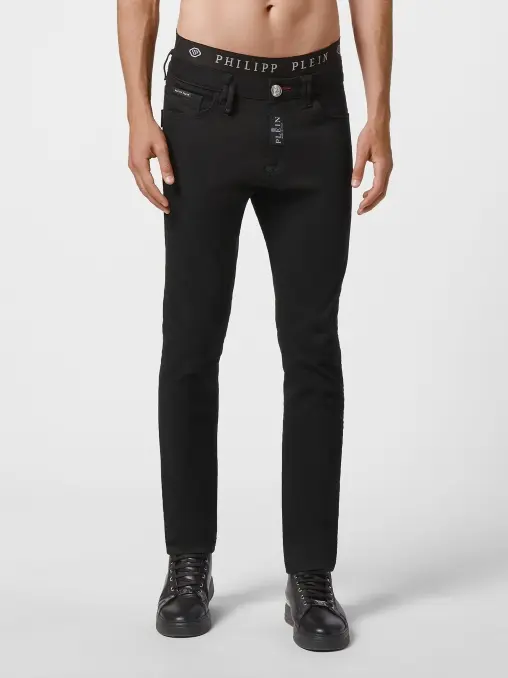 Джинсы хлопковые PHILIPP PLEIN