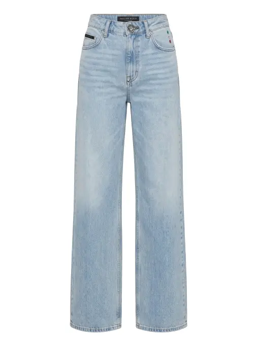 Джинсы хлопковые PHILIPP PLEIN
