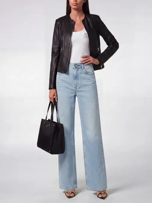 Джинсы хлопковые PHILIPP PLEIN