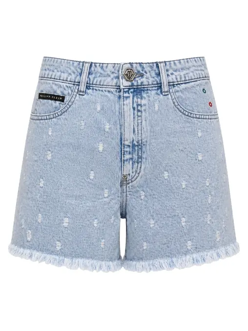 Шорты джинсовые PHILIPP PLEIN