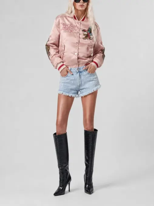 Шорты джинсовые PHILIPP PLEIN