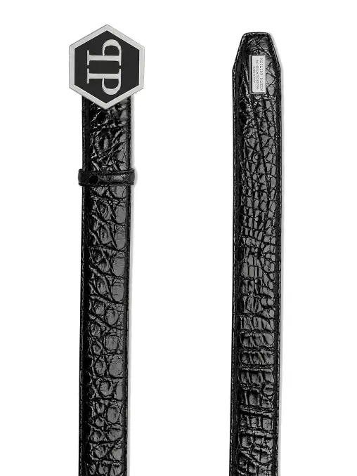 Ремень кожаный PHILIPP PLEIN