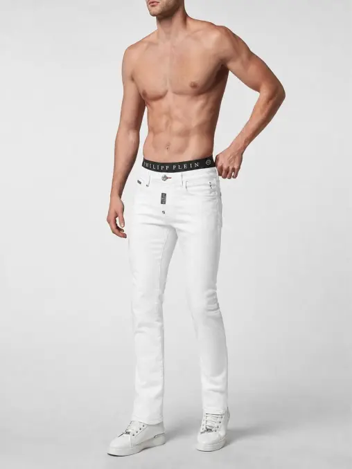 Скинни хлопковые PHILIPP PLEIN
