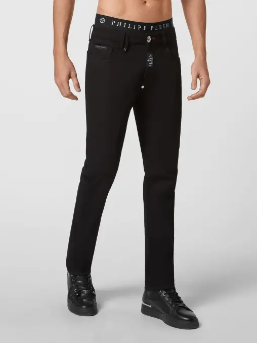 Скинни хлопковые PHILIPP PLEIN