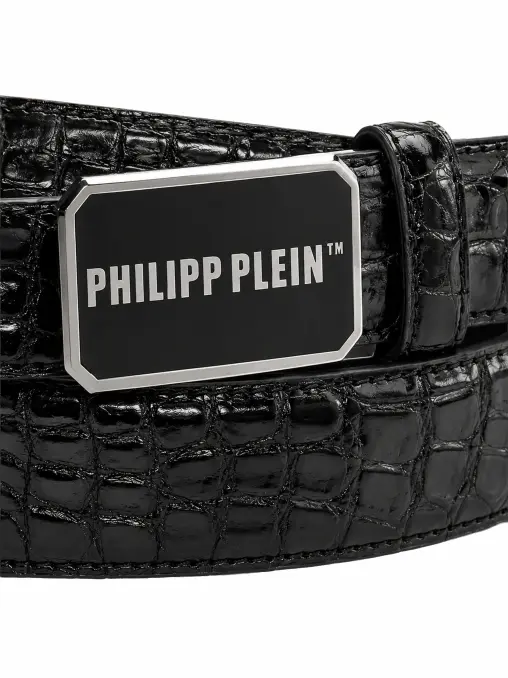 Ремень кожаный PHILIPP PLEIN