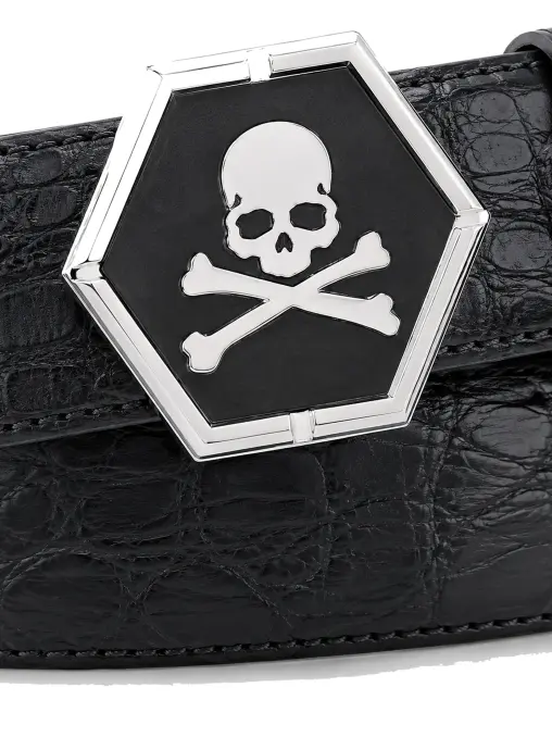 Ремень кожаный PHILIPP PLEIN