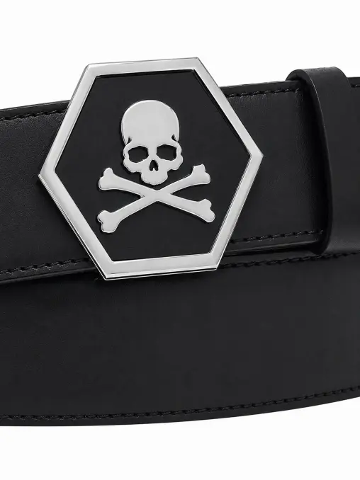 Ремень кожаный PHILIPP PLEIN