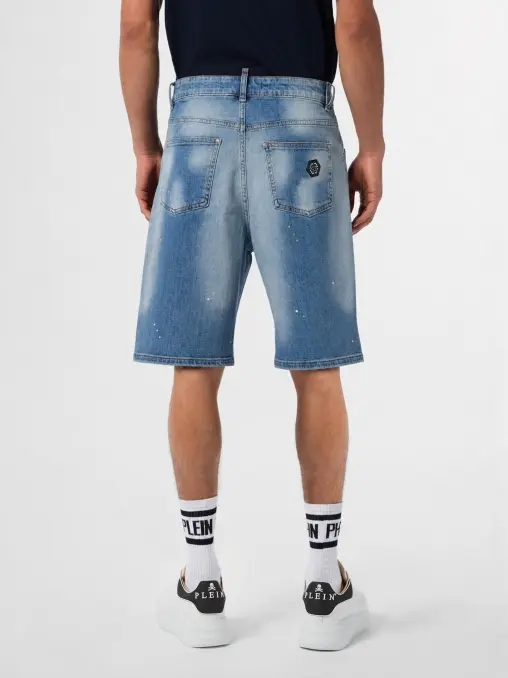 Шорты джинсовые PHILIPP PLEIN