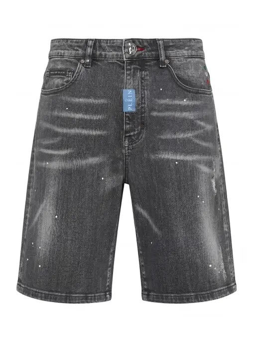Шорты джинсовые PHILIPP PLEIN
