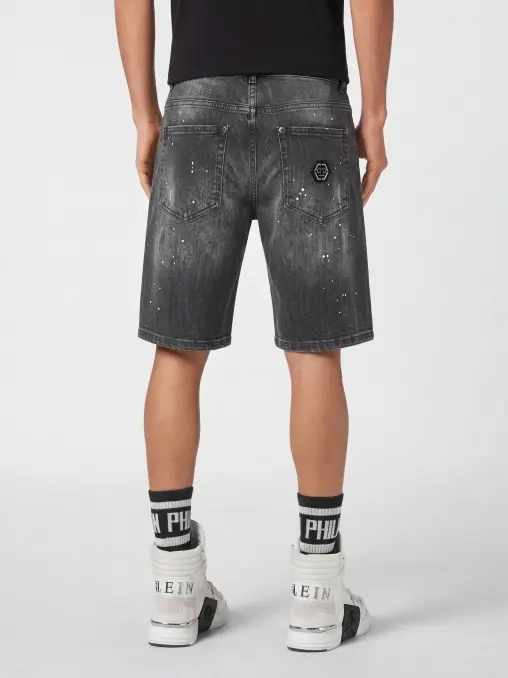 Шорты джинсовые PHILIPP PLEIN