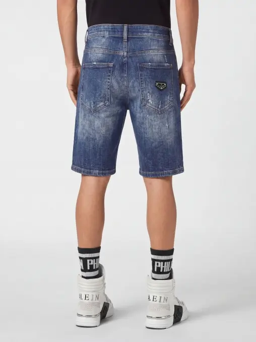 Шорты джинсовые PHILIPP PLEIN