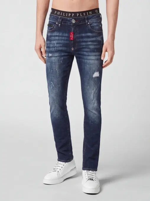 Джинсы хлопковые PHILIPP PLEIN