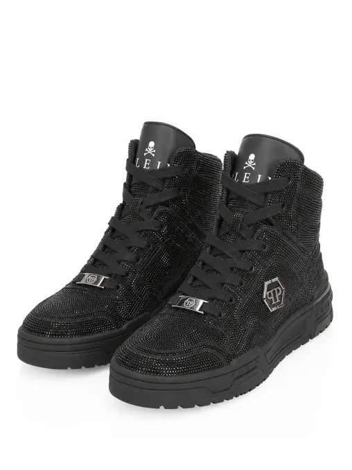 Кеды кожаные PHILIPP PLEIN