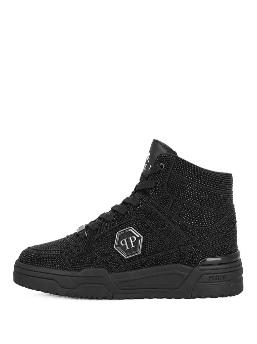 Кеды кожаные PHILIPP PLEIN