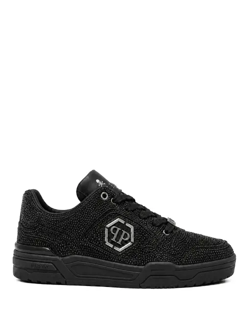 Кеды со стразами PHILIPP PLEIN